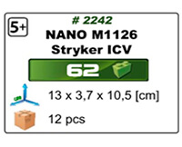 Véhicule de transport d'infanterie M1126 STRYCKER Nano